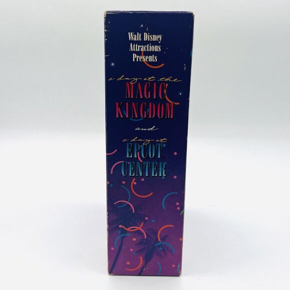 Walt Disney World PAL VHS Box Set Epcot Center Magic Kingdom Rare Florida 80s - Picture 2 of 7